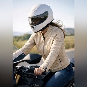 Moto GP Women’s motorcycle jacket. Size 6